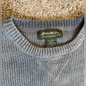 Eddie Bauer gray sweater